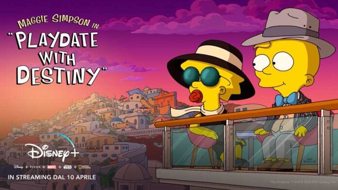I Simpson: Maggie protagonista di un corto animato su Disney+