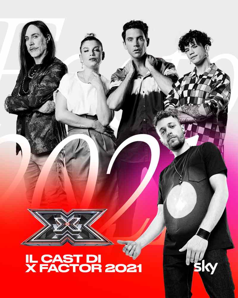 X Factor 2021 - il cast