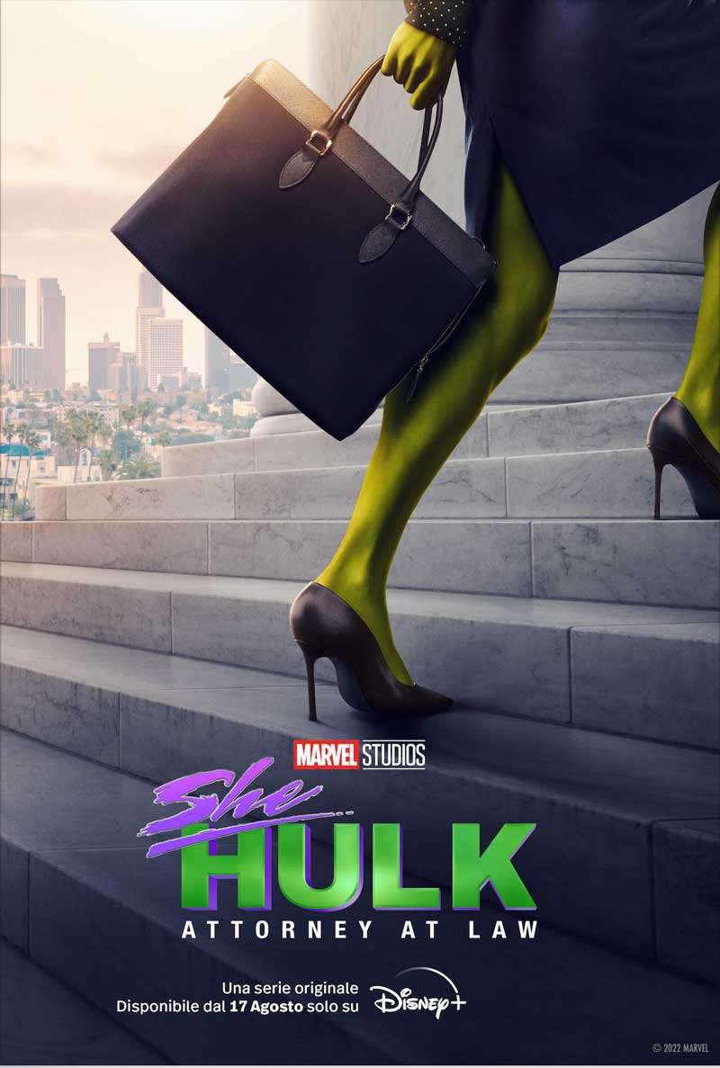 She Hulk: Attorney at Law, trailer e key art della nuova serie comedy  Marvel Studios