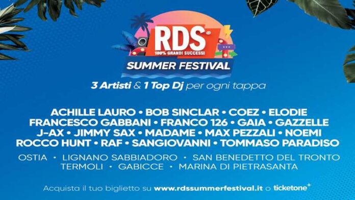 RDS Summer festival_Locandina